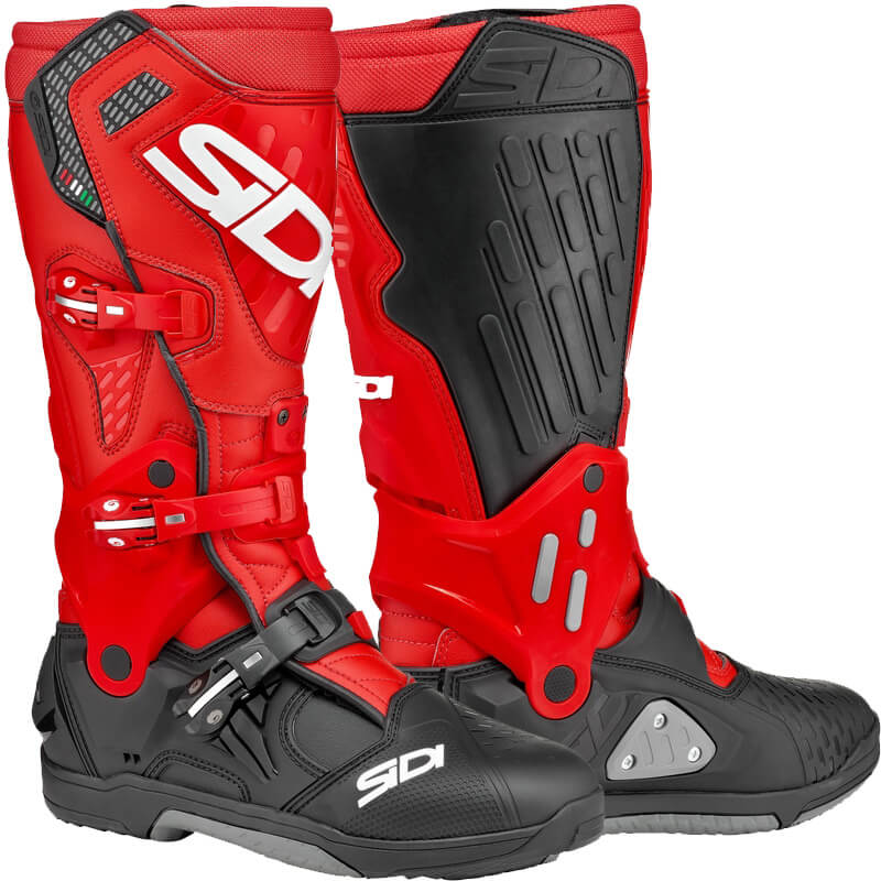 bottes sidi crossair rouge  2025